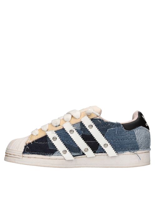 Sneakers in denim ed ecopelle ADIDAS SEDDYS | ADISE235253JEANS-BIANCO-BEIGE-NERO